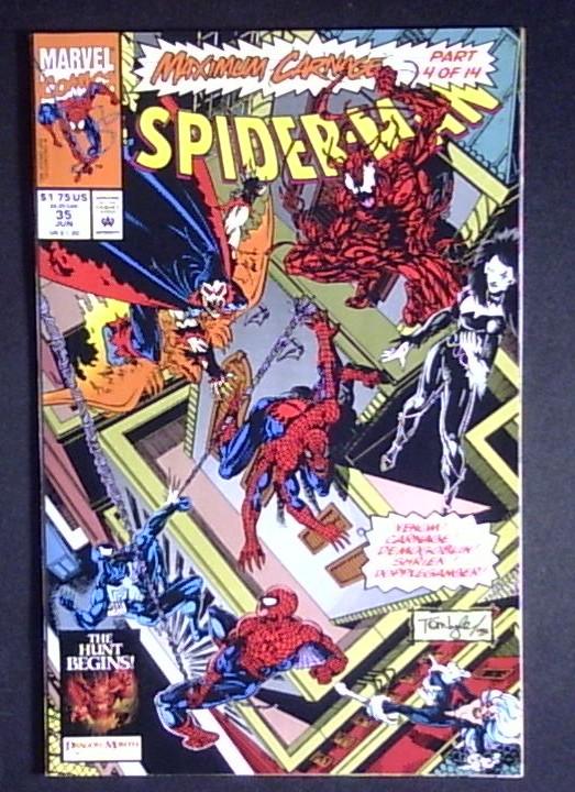 Spider-Man #35, NM Carnage Marvel, 1993