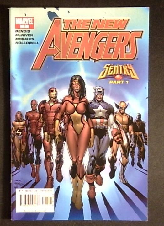 New Avengers #7, VF/NM, 1st Illuminati Marvel, 2005
