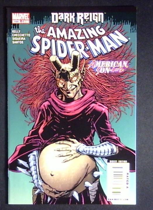 Amazing Spider-Man #598, Dark Reign, Marvel