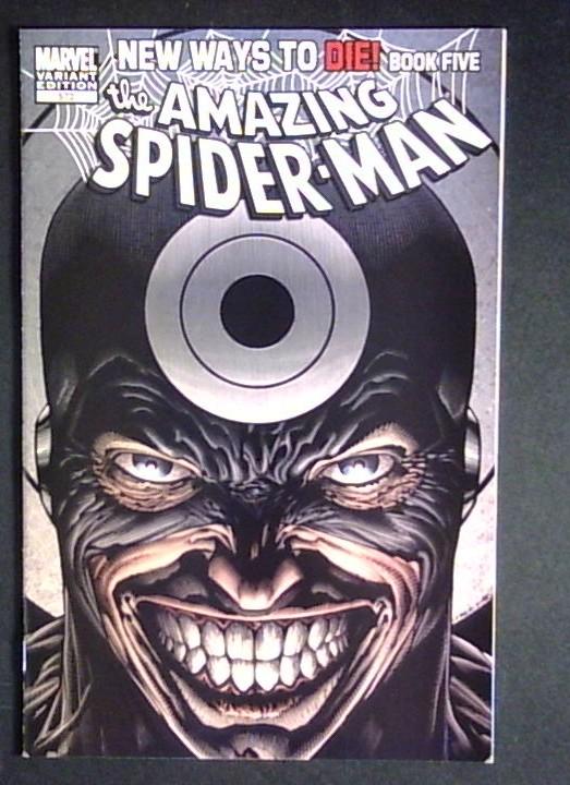 Amazing Spider-Man #572, NM- Bullseye Variant Cvr, Marvel, 2008
