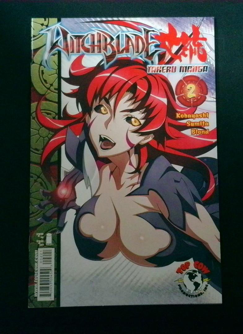 Witchblade Takeru Manga #2, Top Cow Gonzo Vf/Nm