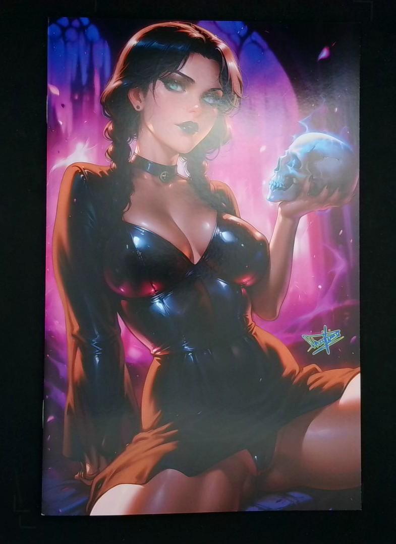 Artist Alley Multiverse Saga #1 Wednesday Adams Cosplay Var Lmt 1500