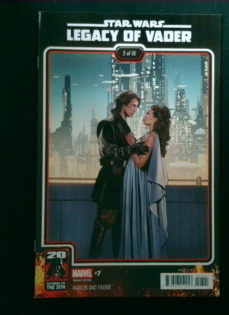 Star Wars: Legacy of Vader #7, Variant Cvr Anakin and Padmé, Marvel