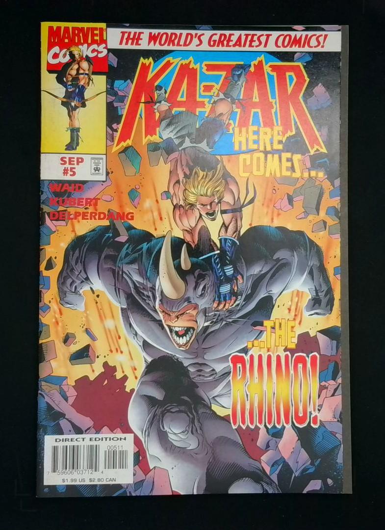 Ka-Zar #5, Marvel 1997