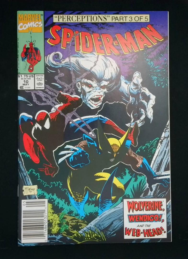 Spider-Man #10, Wolverine Marvel, 1991
