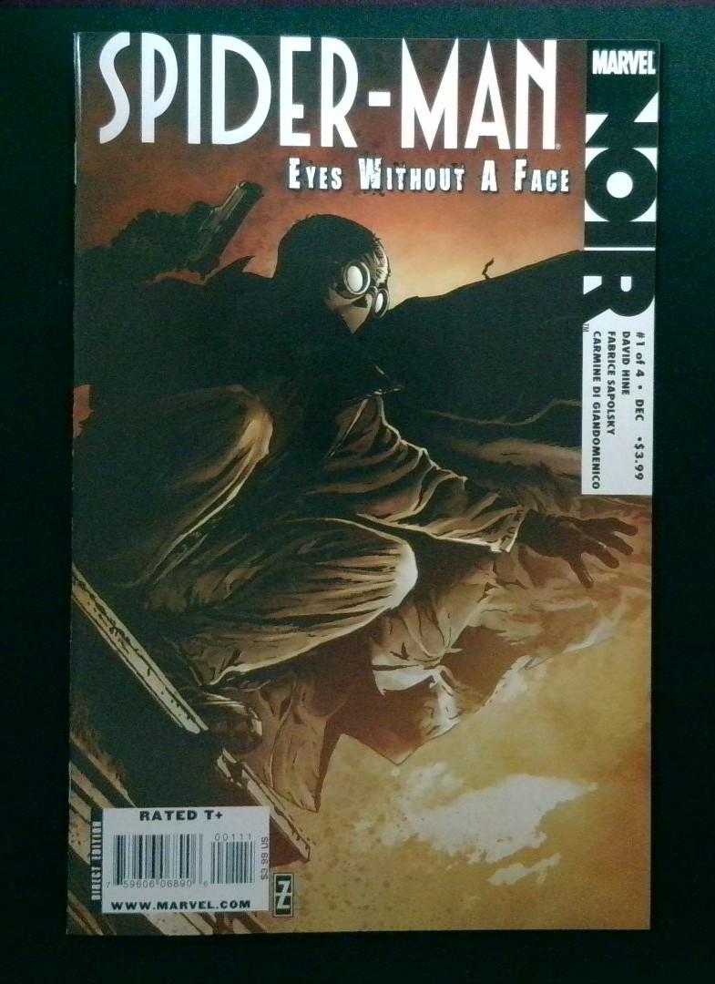 Spider-Man Noir: Eyes Without A Face #1 VF Marvel, 2009