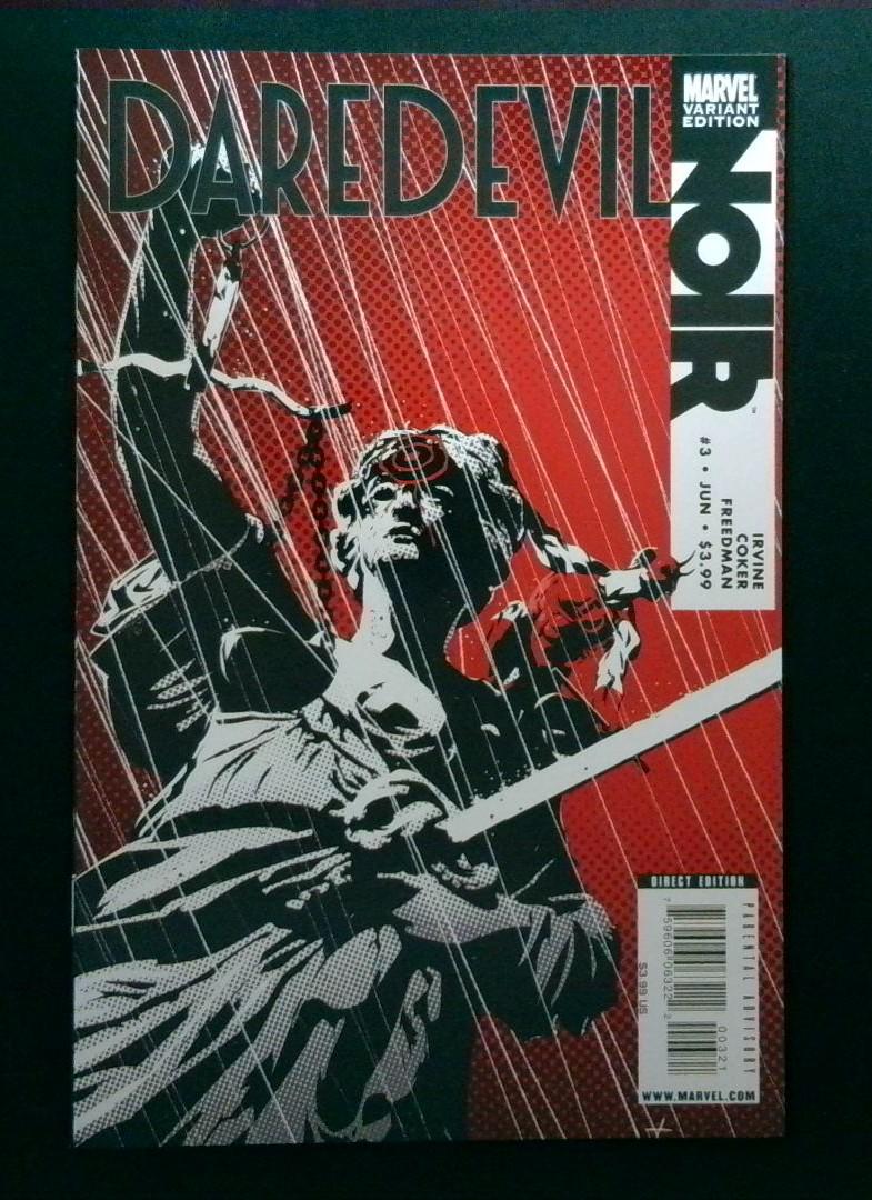 Daredevil Noir #3, Variant Cvr, Marvel, 2009
