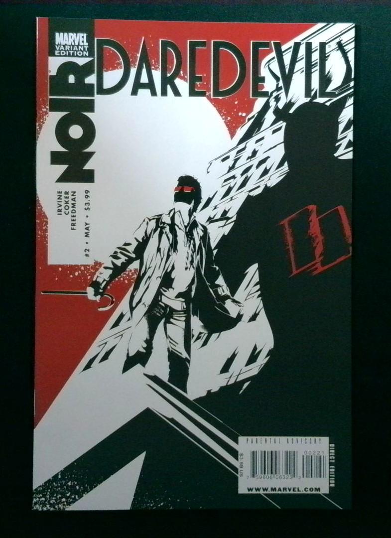 Daredevil Noir #2, Variant Cvr, Marvel, 2009