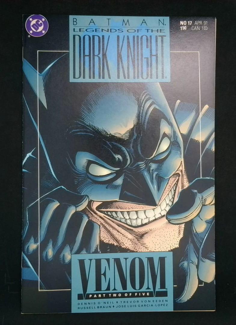 Batman: Legends of the Dark Knight #17, NM Venom DC, 1991