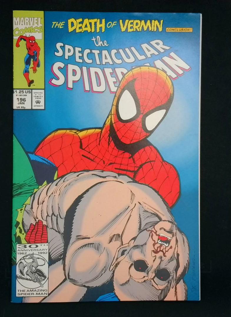 Spectacular Spider-Man #196, VF/NM Vermin, Marvel, 1993