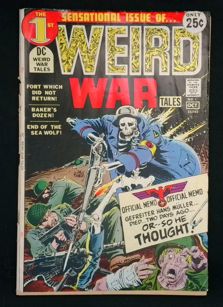 Weird War Tales #1, VG- KEY ISSUE DC, 1971