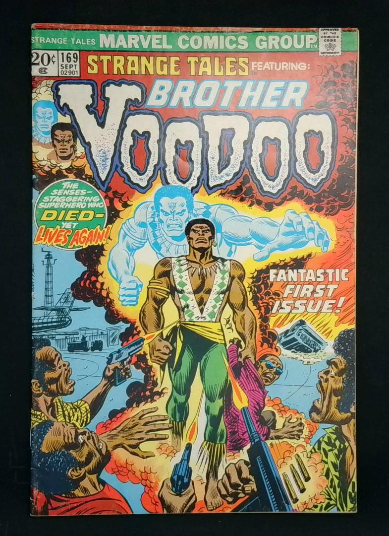Strange Tales #169, VG+ First Appearance of Brother Voodoo, Marvel, 1973