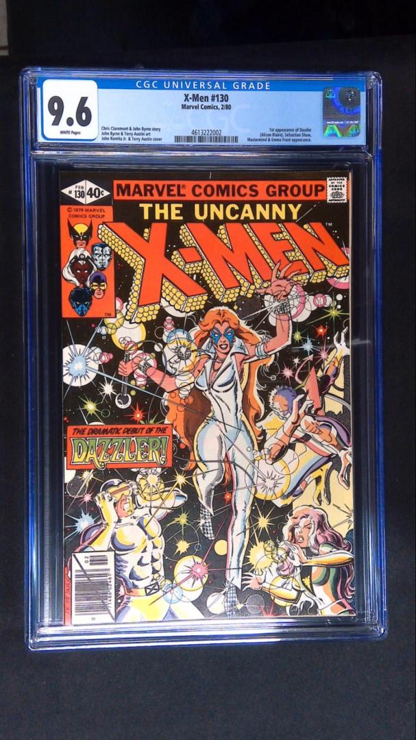 X-Men #130, CGC 9.6, 1st App Dazzler Marvel, 1980