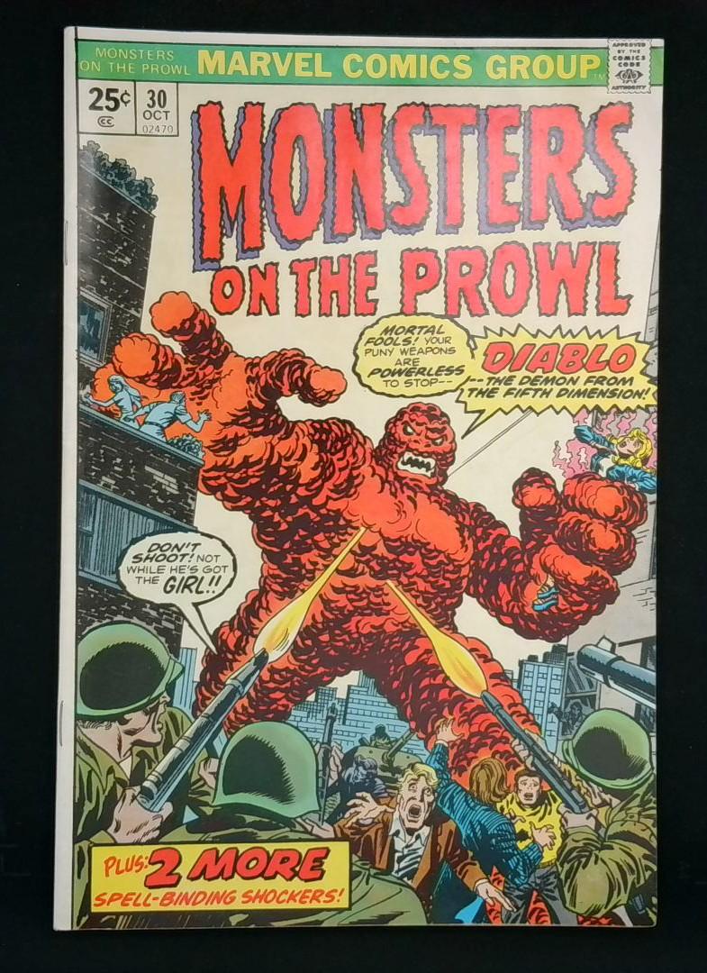 Monsters on the Prowl #30, Marvel, 1974