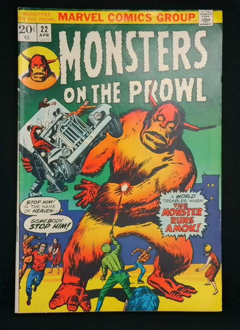 Monsters on the Prowl #22, Marvel, 1972