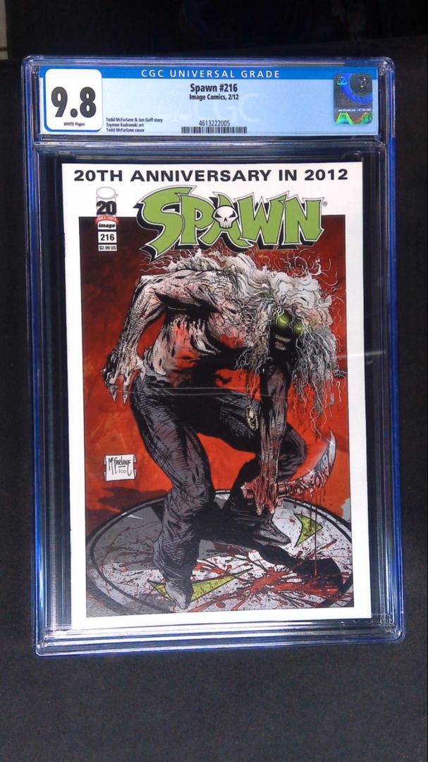 Spawn #216, CGC 9.8, Image, 2012