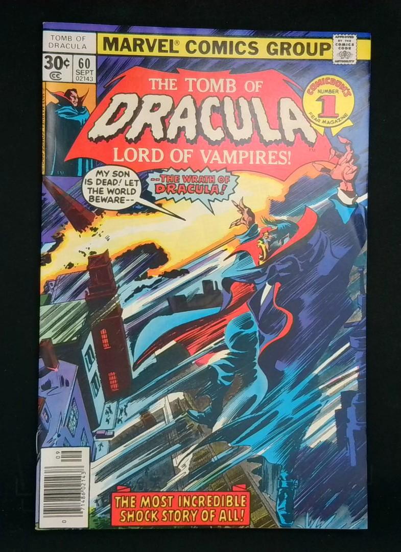 Tomb of Dracula #60, VF Marvel, 1977