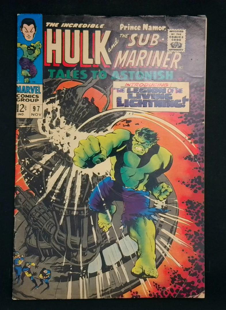 Tales to Astonish #97, VG Marvel, 1967