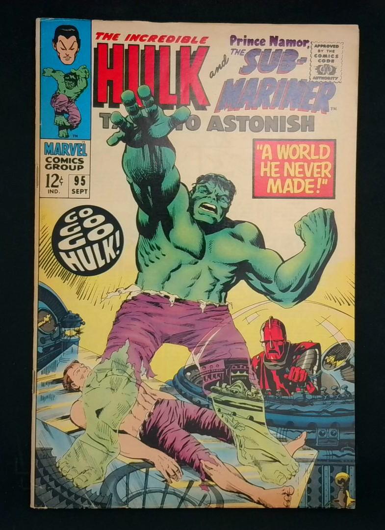 Tales to Astonish #95, FN Marvel, Published 1967