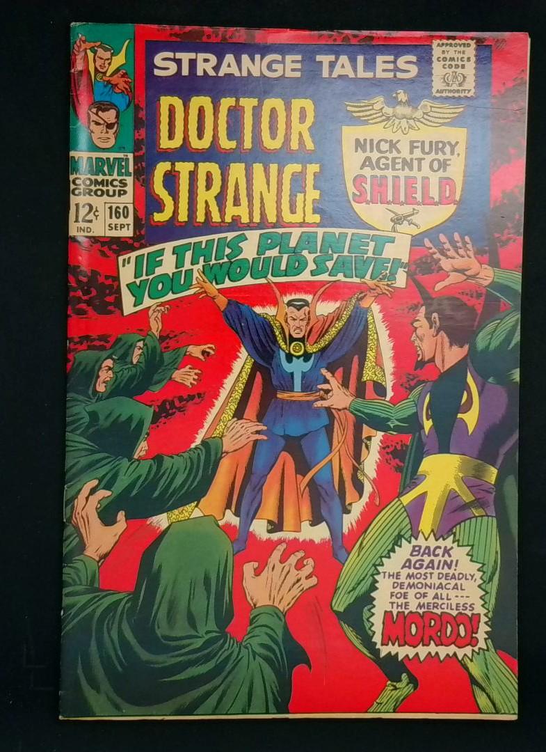 Strange Tales #160, FN Marvel, 1967