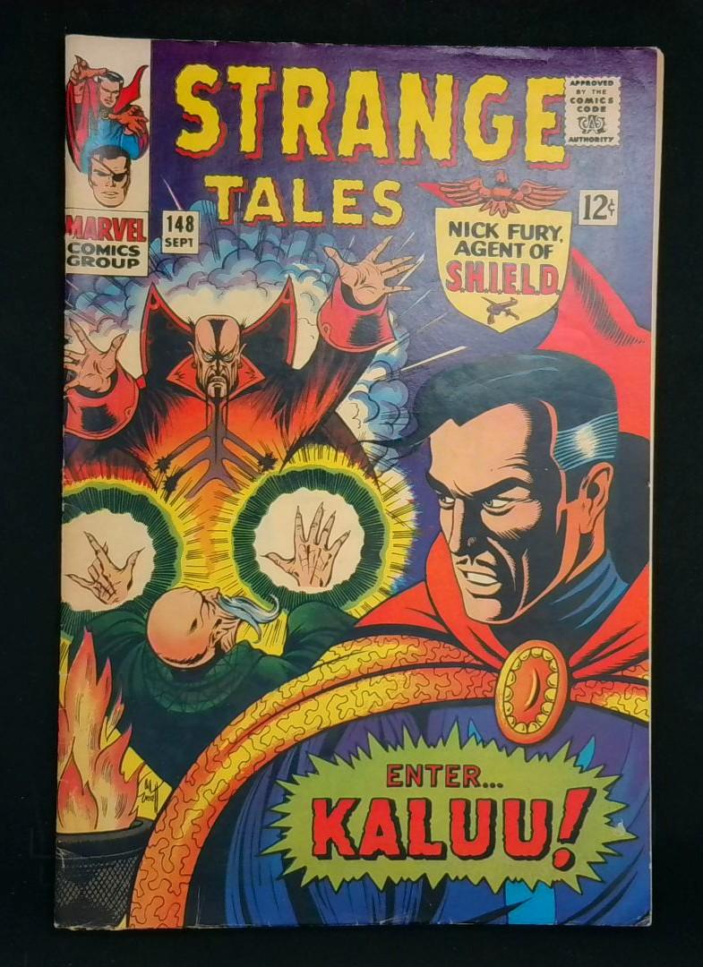 Strange Tales #148, FN- Origin of the Ancient One, Marvel, 1966
