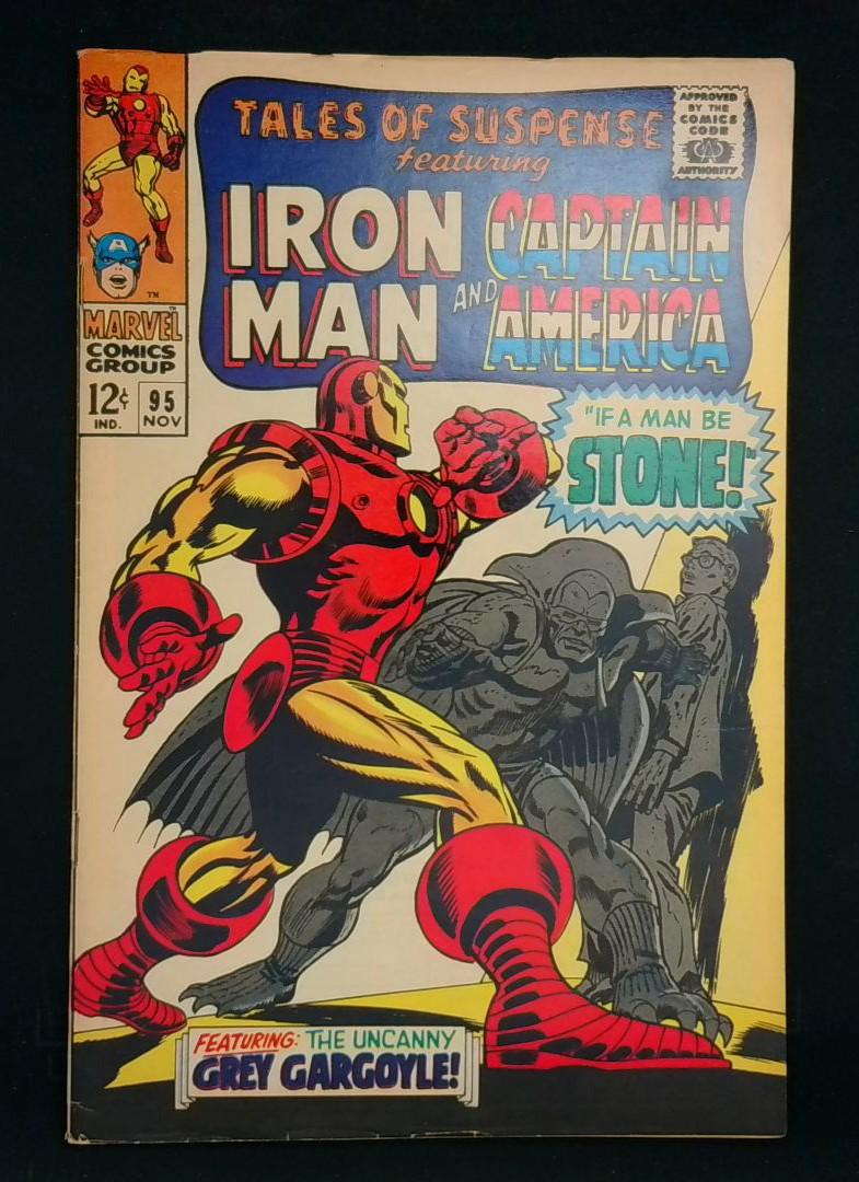 Tales of Suspense #95,FN/VF Grey Gargoyle,  Marvel, 1967