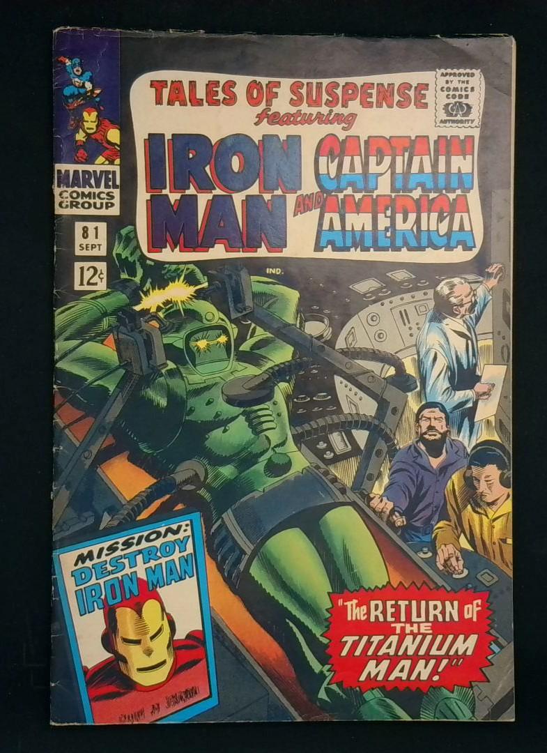 Tales of Suspense #81, VG/FN Marvel, 1966