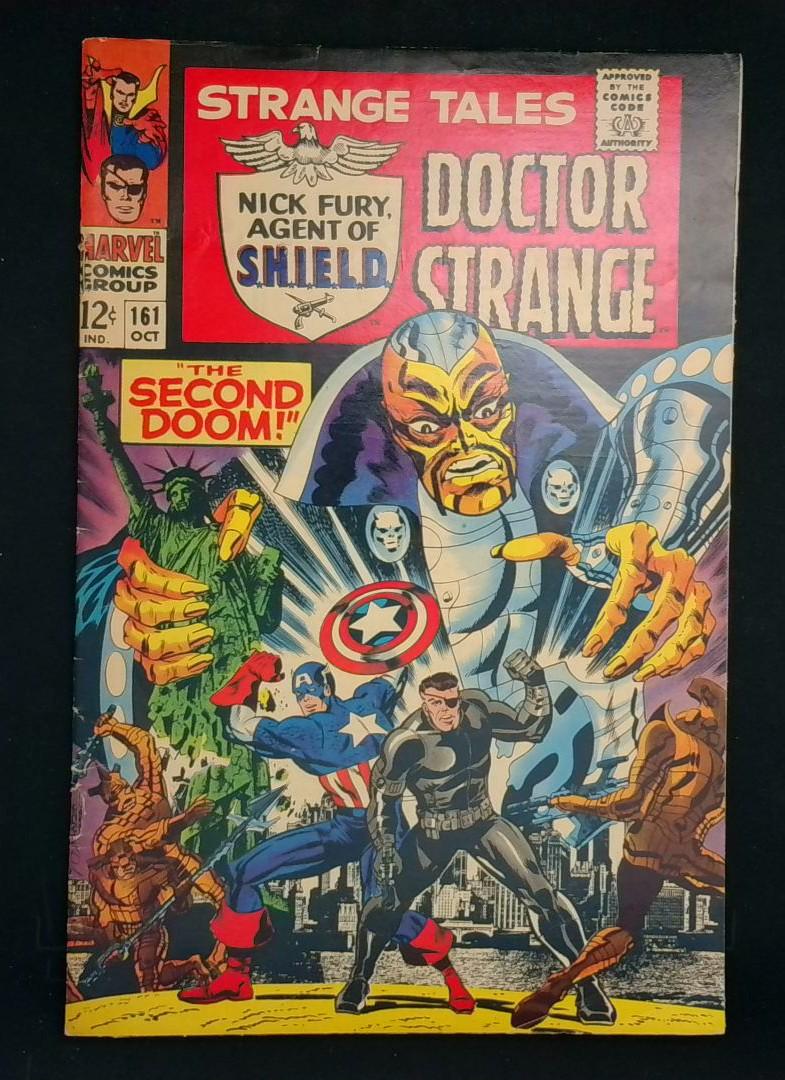Strange Tales #161, VG/FN 1st Yellow Claw since 1956, Marvel, 1967