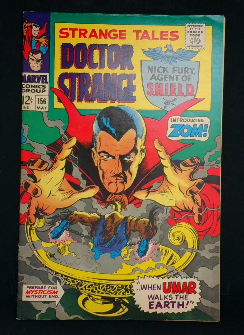 Strange Tales #156, FN- Marvel, 1967