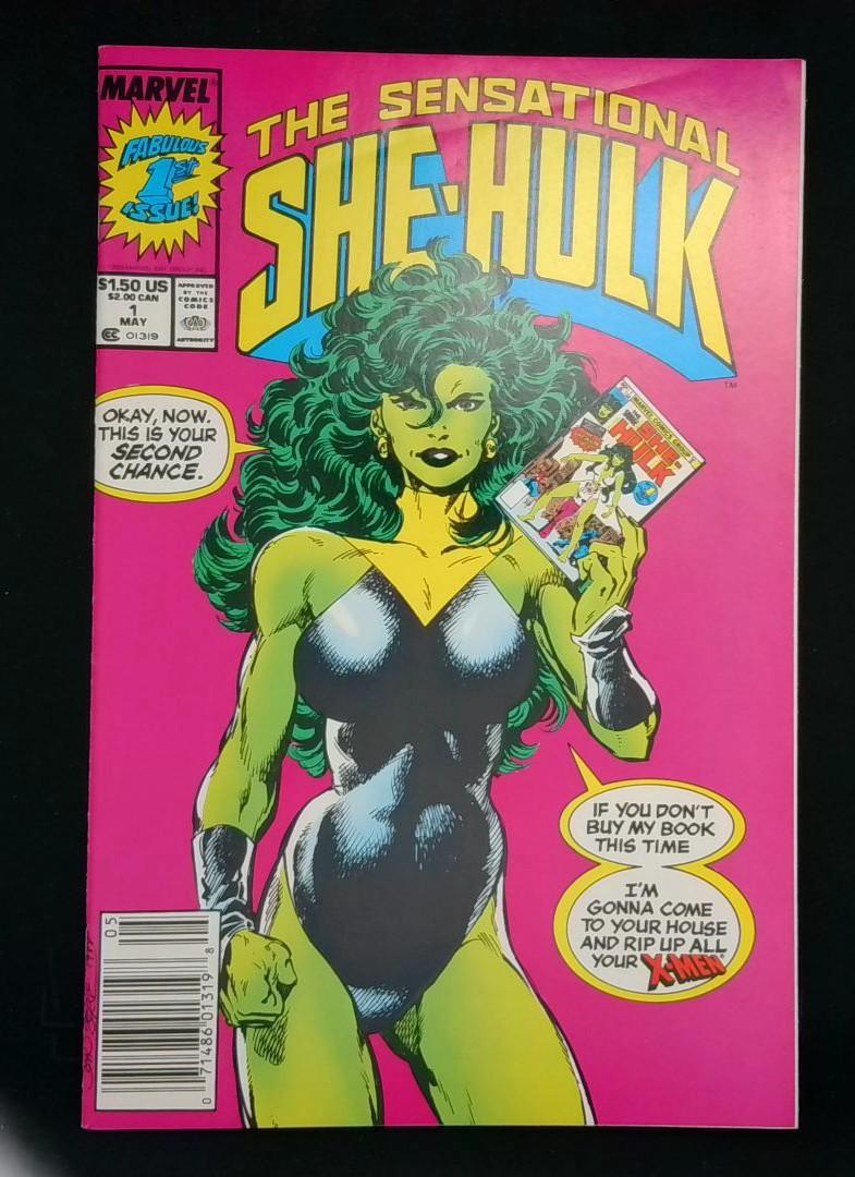 Sensational She-Hulk #1, VF Newsstand, Marvel, 1989