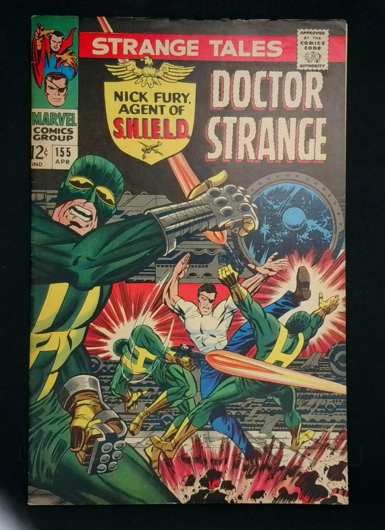 Strange Tales #155, FN- Jim Steranko, Marvel, 1967