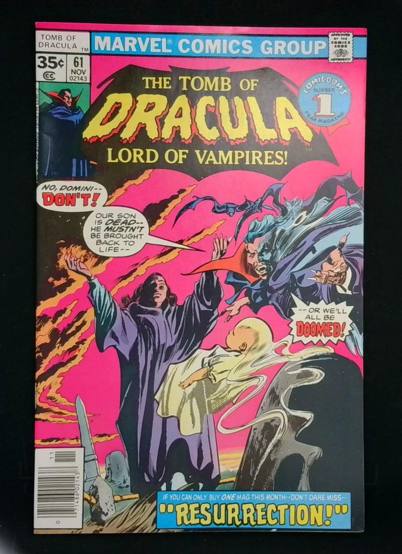 Tomb of Dracula #61, VF Marvel, 1977