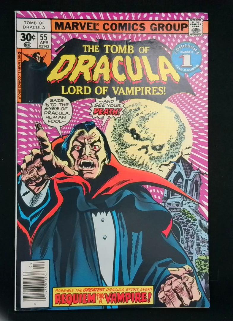 Tomb of Dracula #55, FN Marvel, 1977