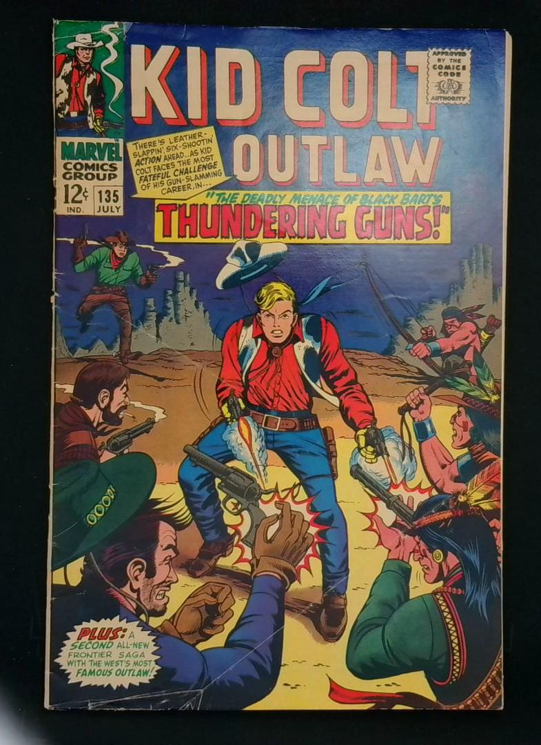 Kid Colt Outlaw #135, Marvel, 1967