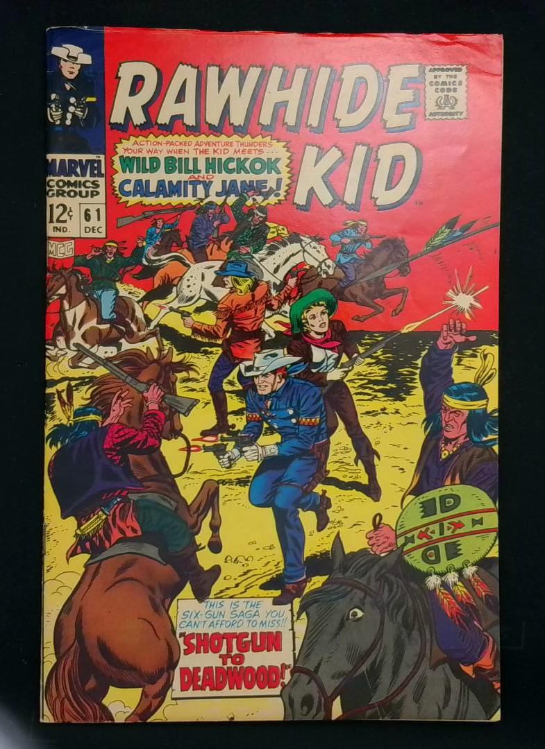 Rawhide Kid #61, VG Marvel, 1967