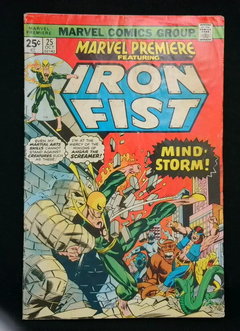 Marvel Premiere #25 Iron Fist, Marvel, 1975