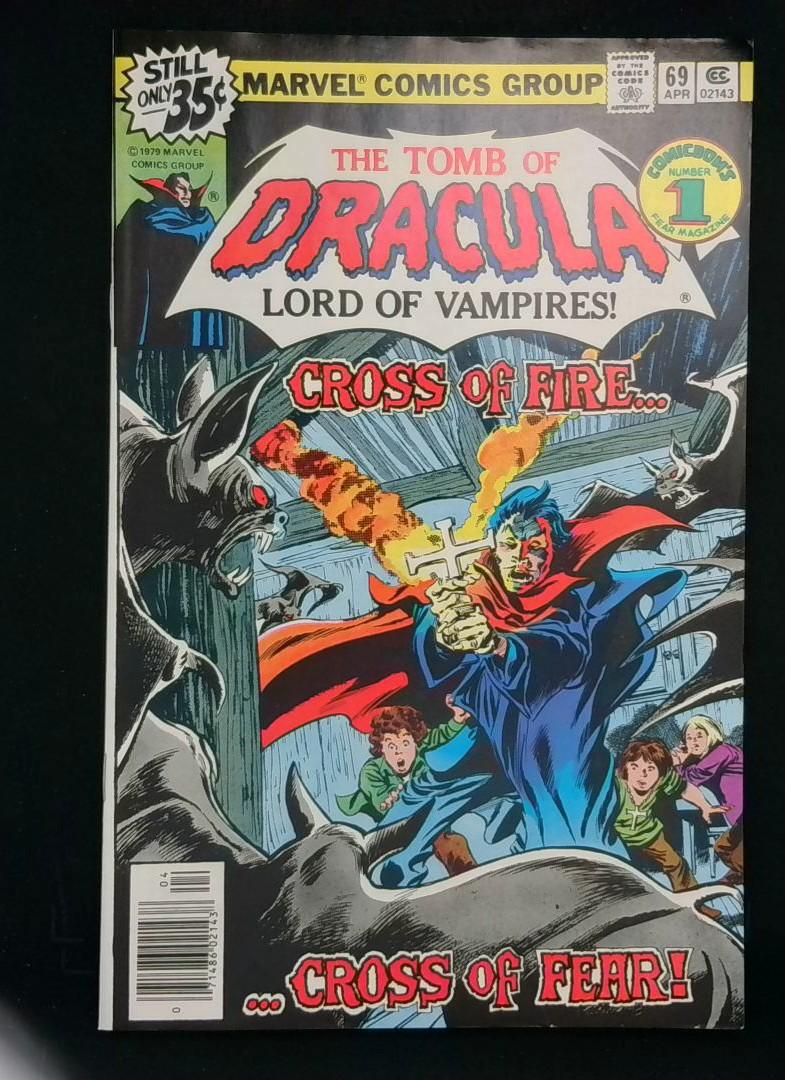 Tomb of Dracula #69, VF Marvel, 1979