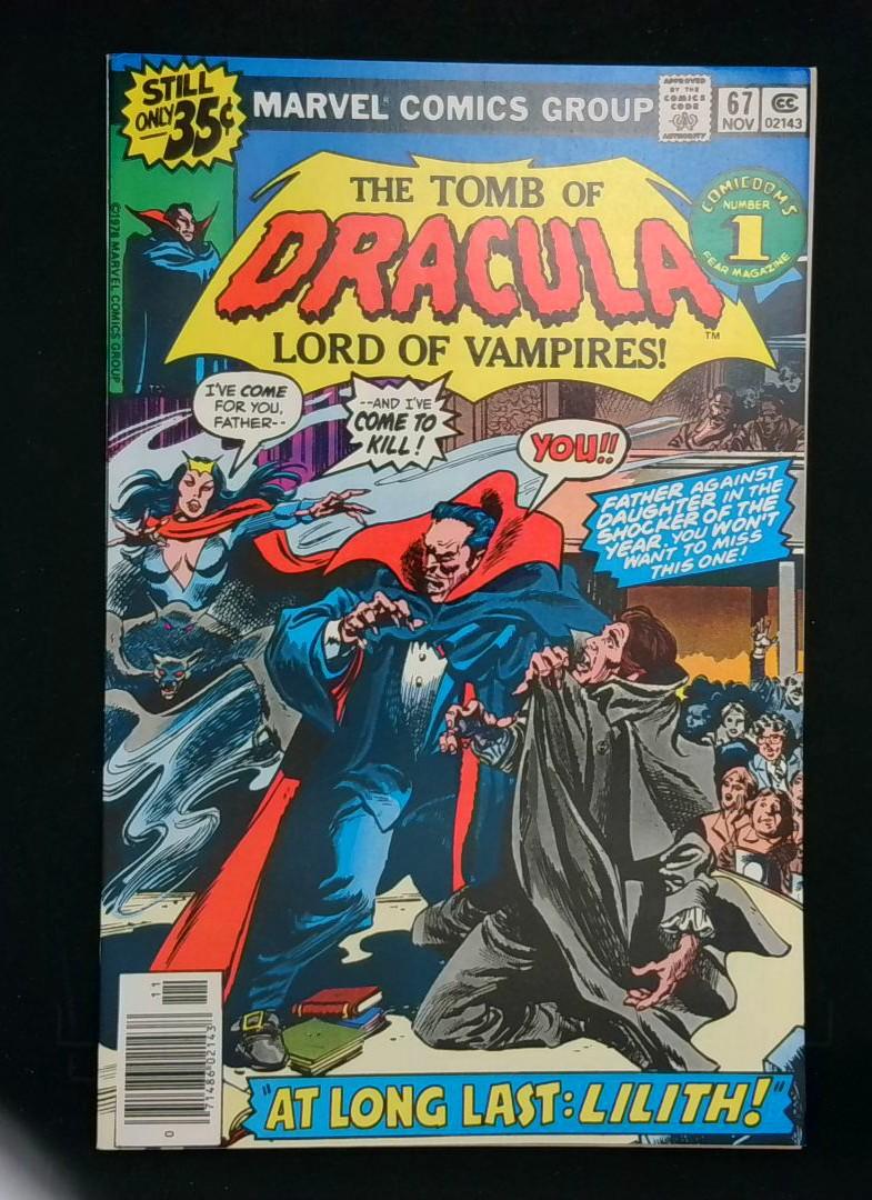 Tomb of Dracula #67, NM- Lilith Marvel, 1978