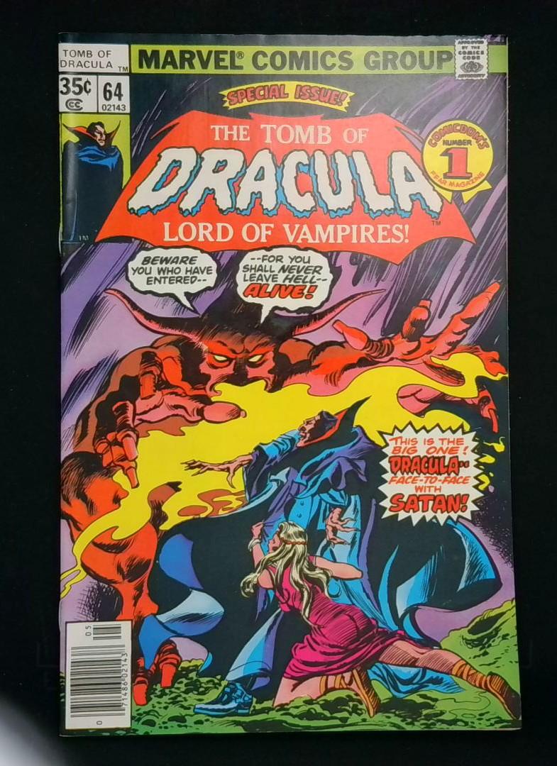 Tomb of Dracula #64, VF- Marvel, 1978