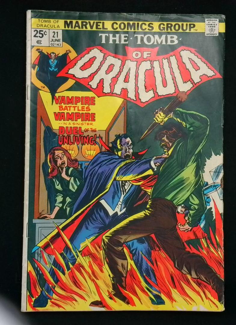 Tomb of Dracula #21, Marvel, 1974