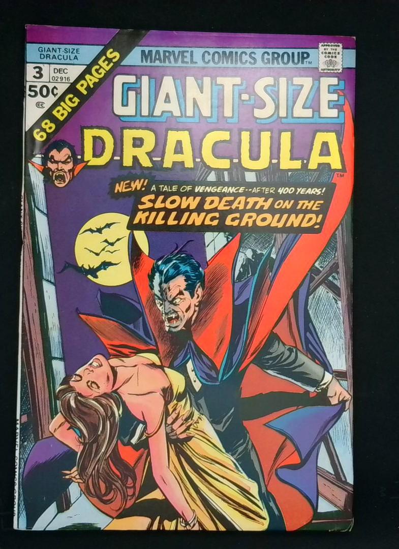 Giant-Size Dracula #3, VF Marvel, 1974