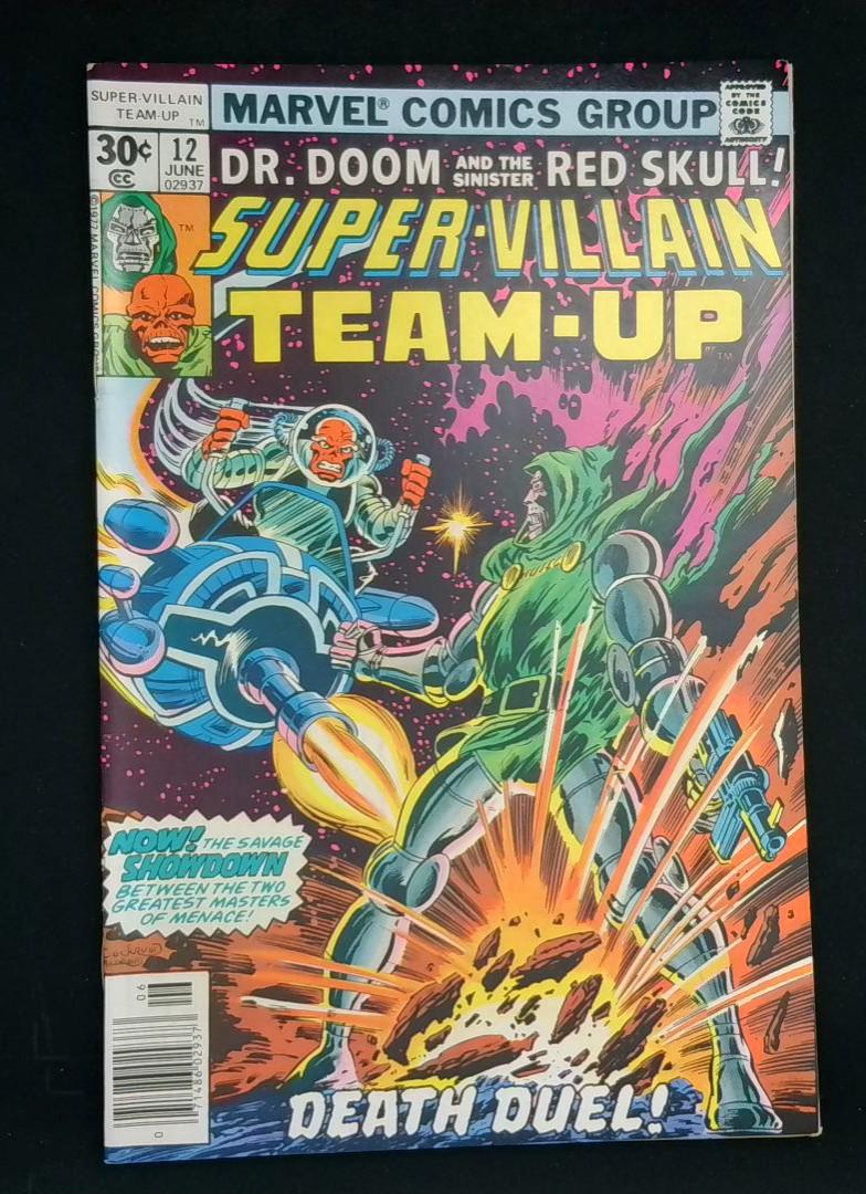 Super-Villain Team-Up #12, VF+ Marvel, 1976