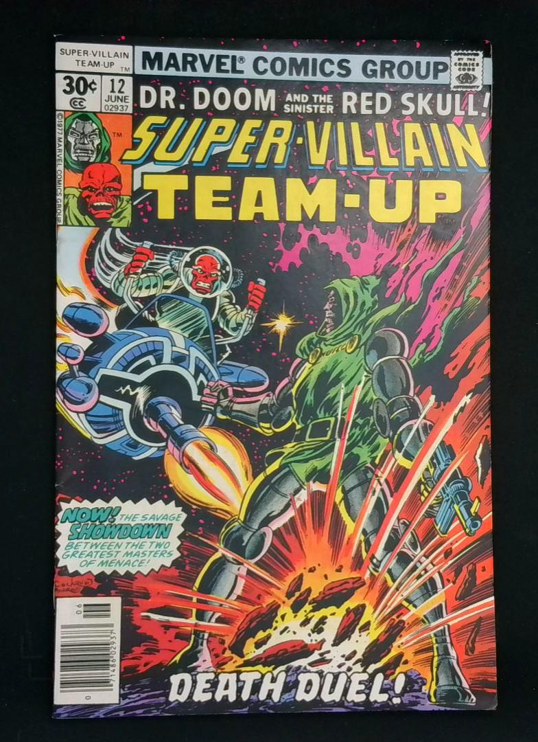 Super-Villain Team-Up #12, VF Marvel, 1977