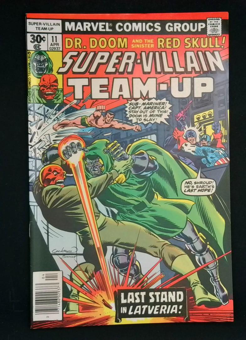 Super-Villain Team-Up #11, VF- Marvel, 1977