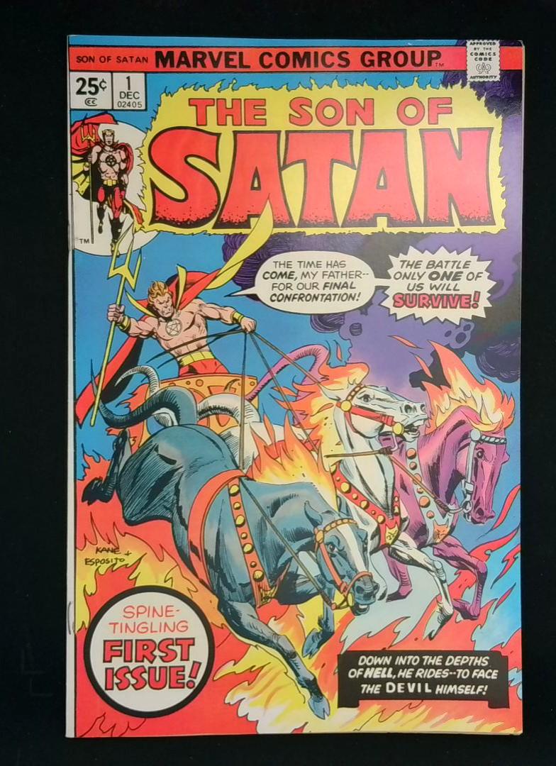 Son of Satan #1, VF Marvel, 1975