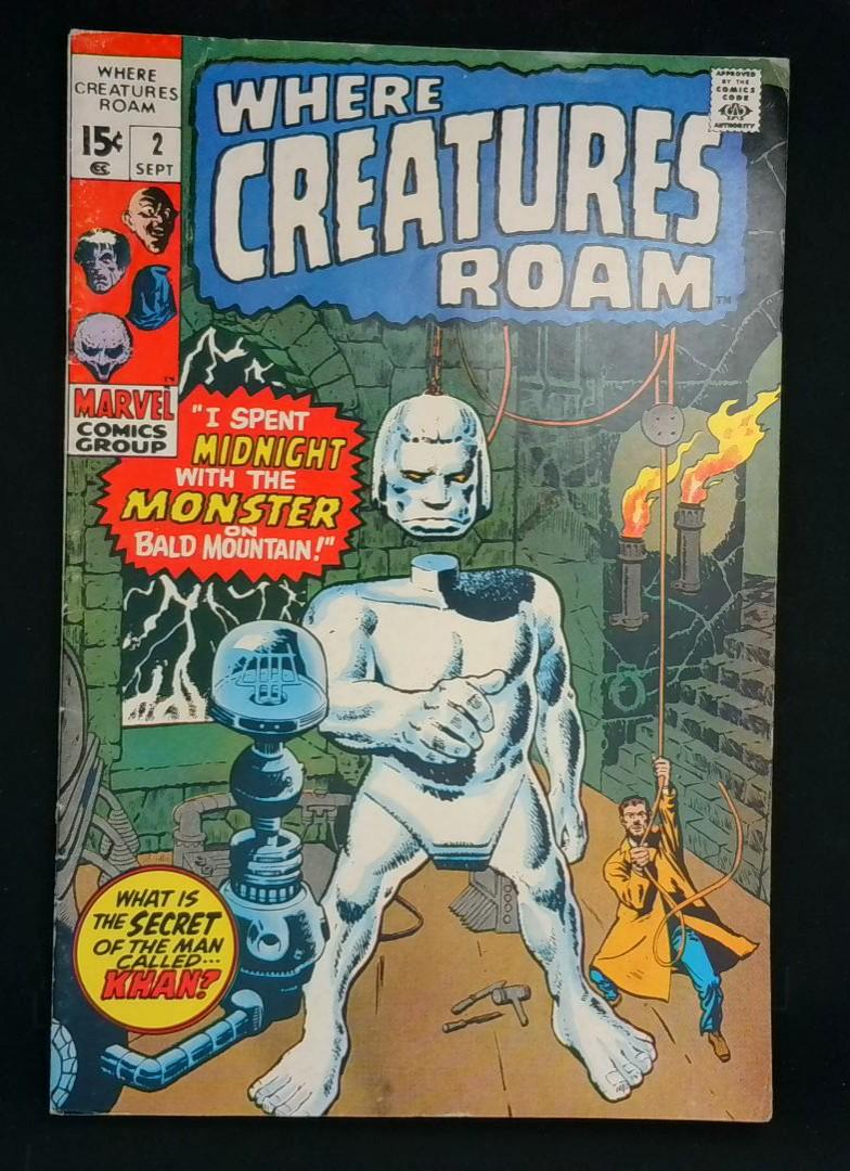 Where Creatures Roam #2, Marvel, 1970