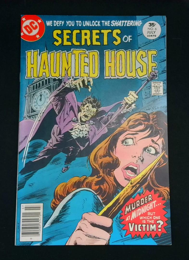 Secrets of Haunted House #6, FN Vampires, DC, 1978