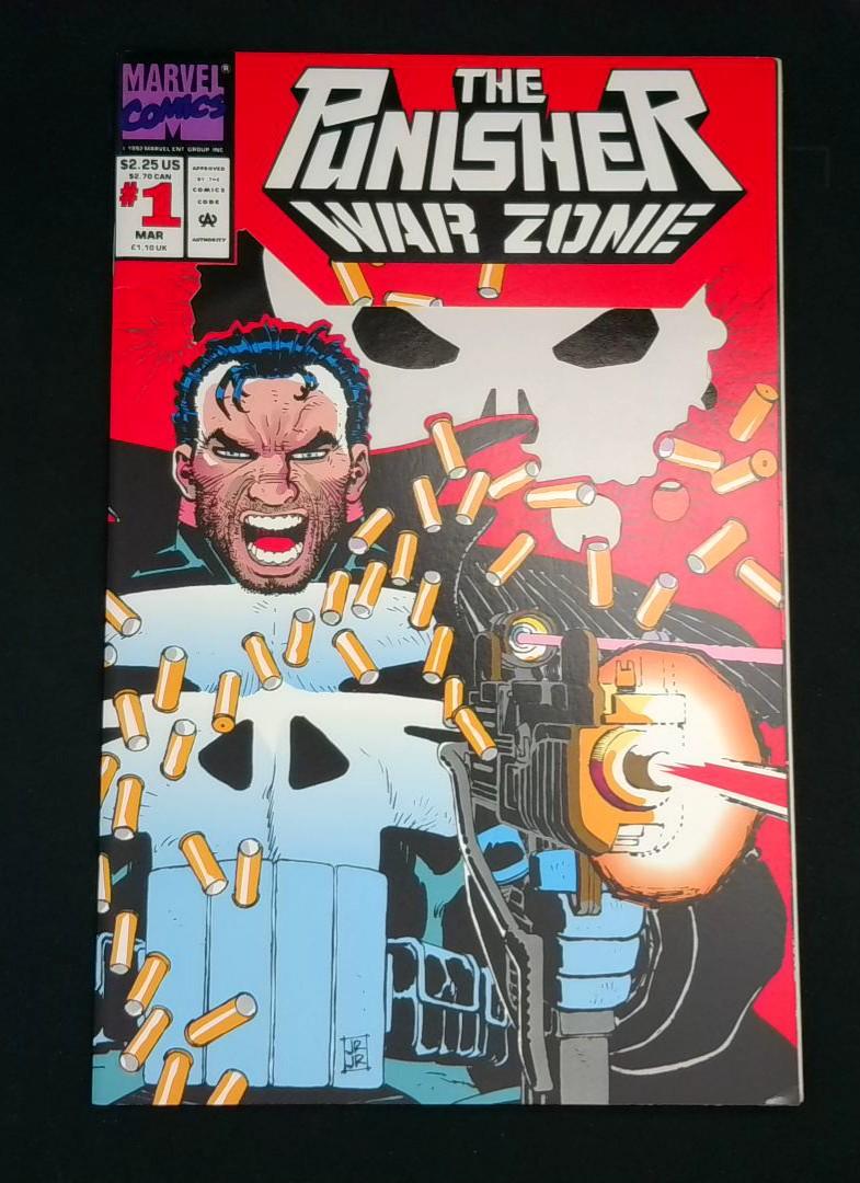 Punisher War Zone #1, Wraparound Cvr, Marvel, 1992
