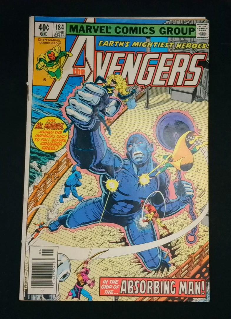 Avengers #184, Absorbing Man, Marvel, 1979