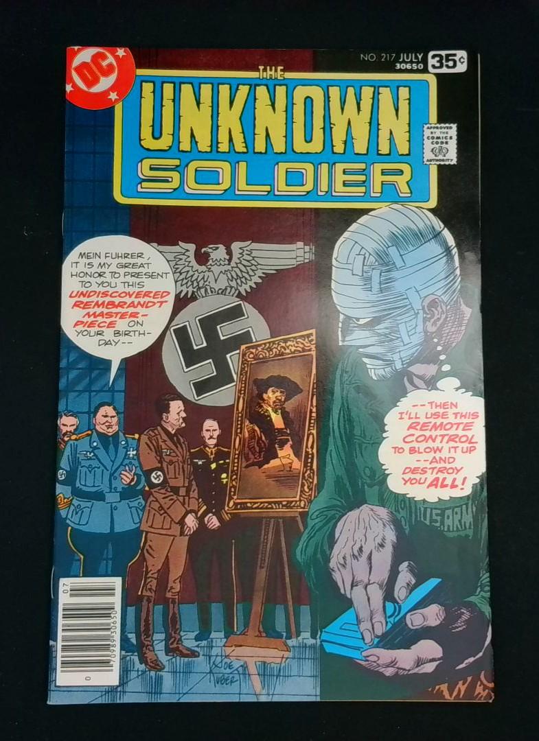 Unknown Soldier #217, NM- Nazis, DC, 1978